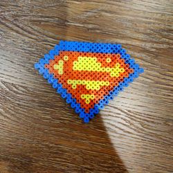 Superman Symbol Perler