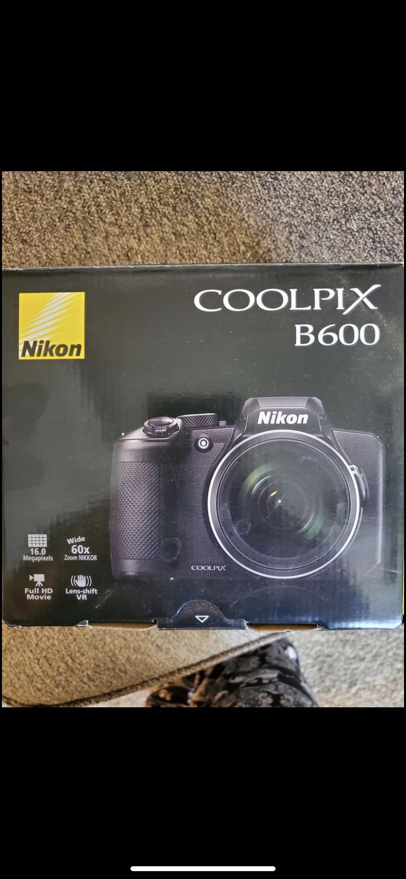 Nikon CoolPix B600 Digital Camera - Brand New, Unopened