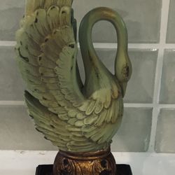 MCM Green Swan Brushed Copper Figurine $20