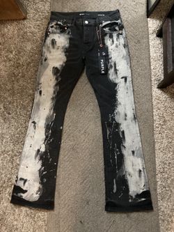 Flared Purple Jeans