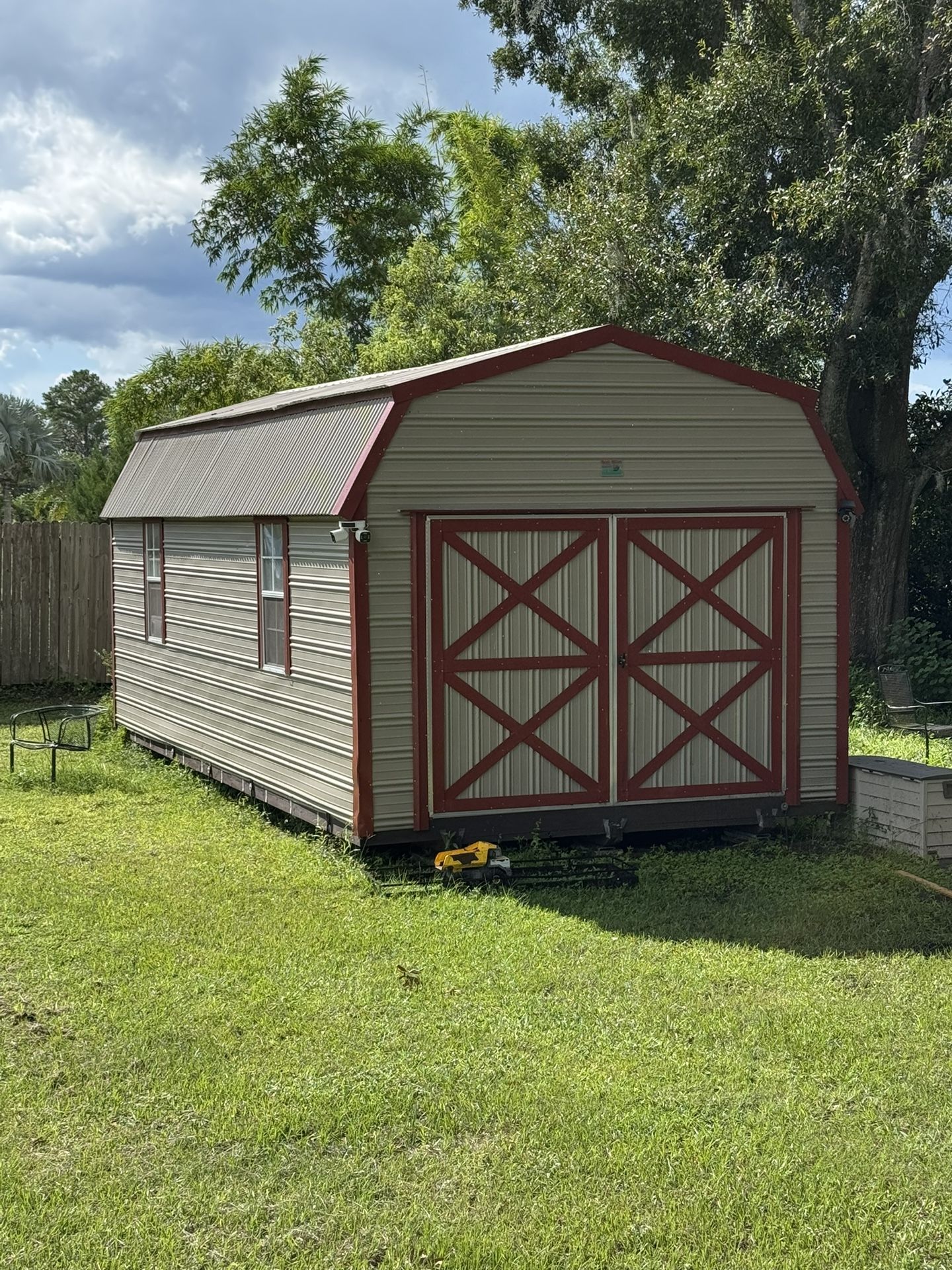 12’ X 24’ Barn Style Shed With (2) Lofts For Storage