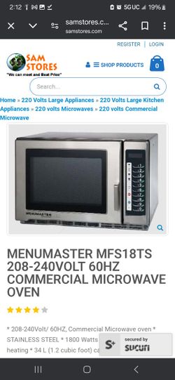 Menumaster Comercial Oven