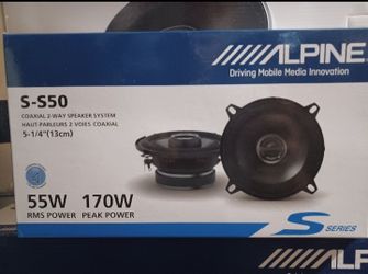 5.25" Alpine Speakers