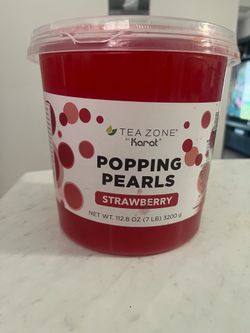 Strawberry Popping Boba