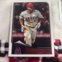2025 Topps Flagship Collection Mike Trout #27 Los Angeles Angels