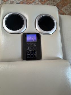 Power Recliner Sofa with Cup Holders