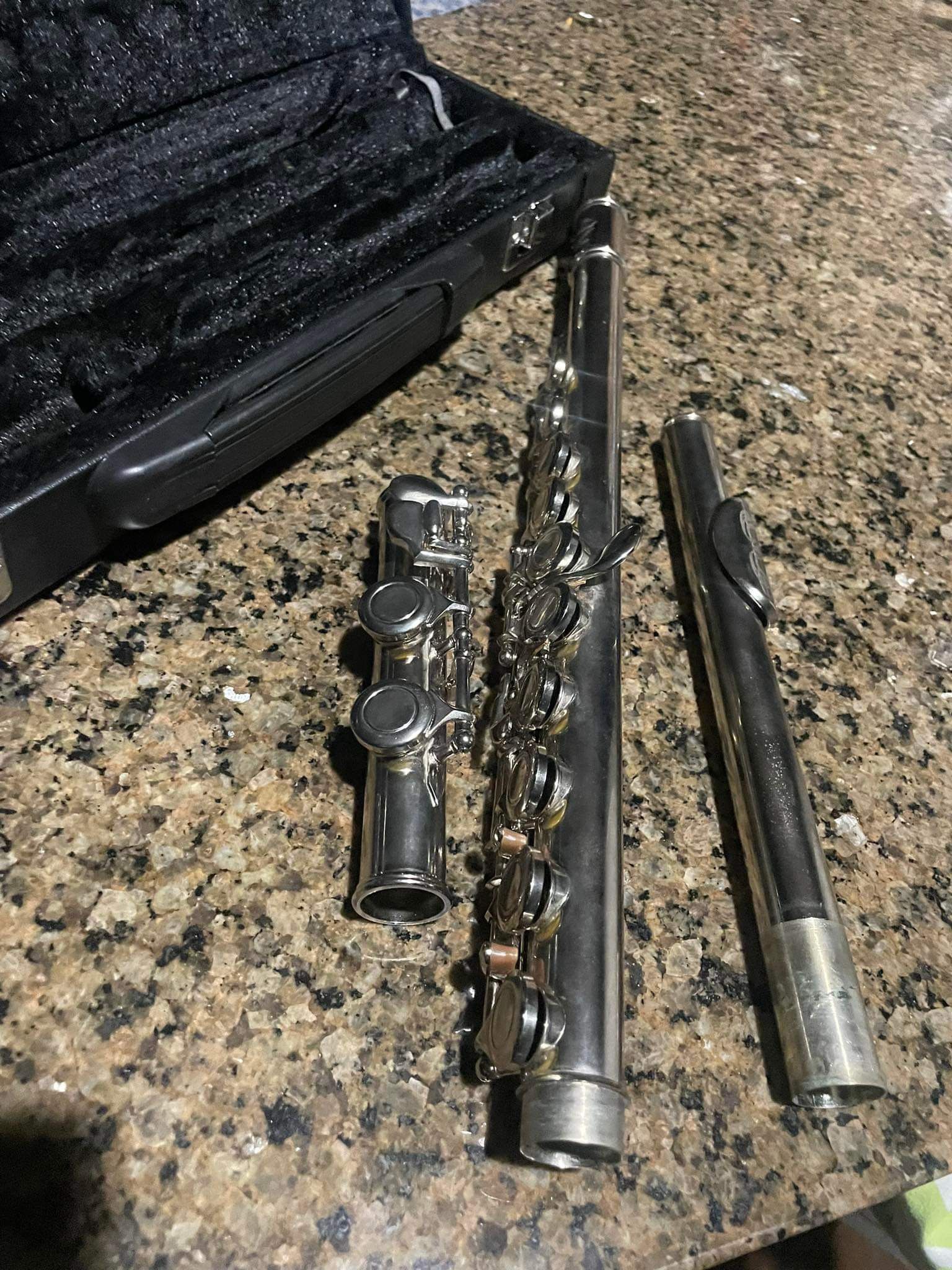 Flute with Case For Sale