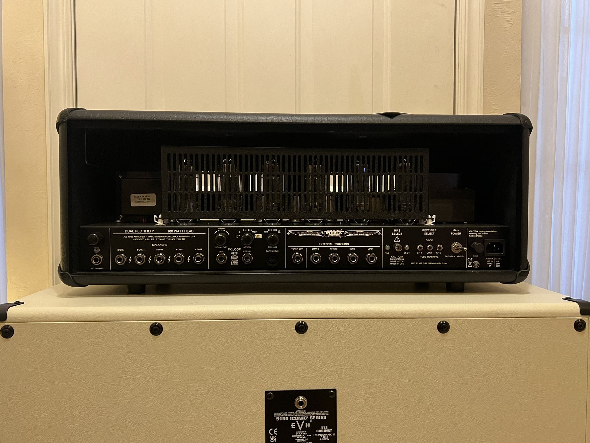 2022 Mesa boogie Dual Rectifier With 4x12 Cab!