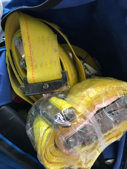 Ratchet tie down straps