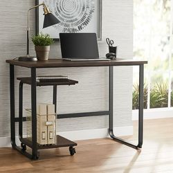 Member's Mark Dakota 2-Piece Writing Desk and C-Table Set, Dark Brown $79.99