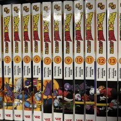 Dragon Ball Super Manga Volumes 1-15 (like New) 