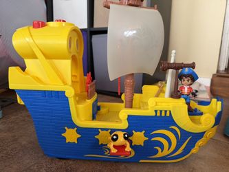 Kids Talking Pirate Ship-Santiago Of Seas