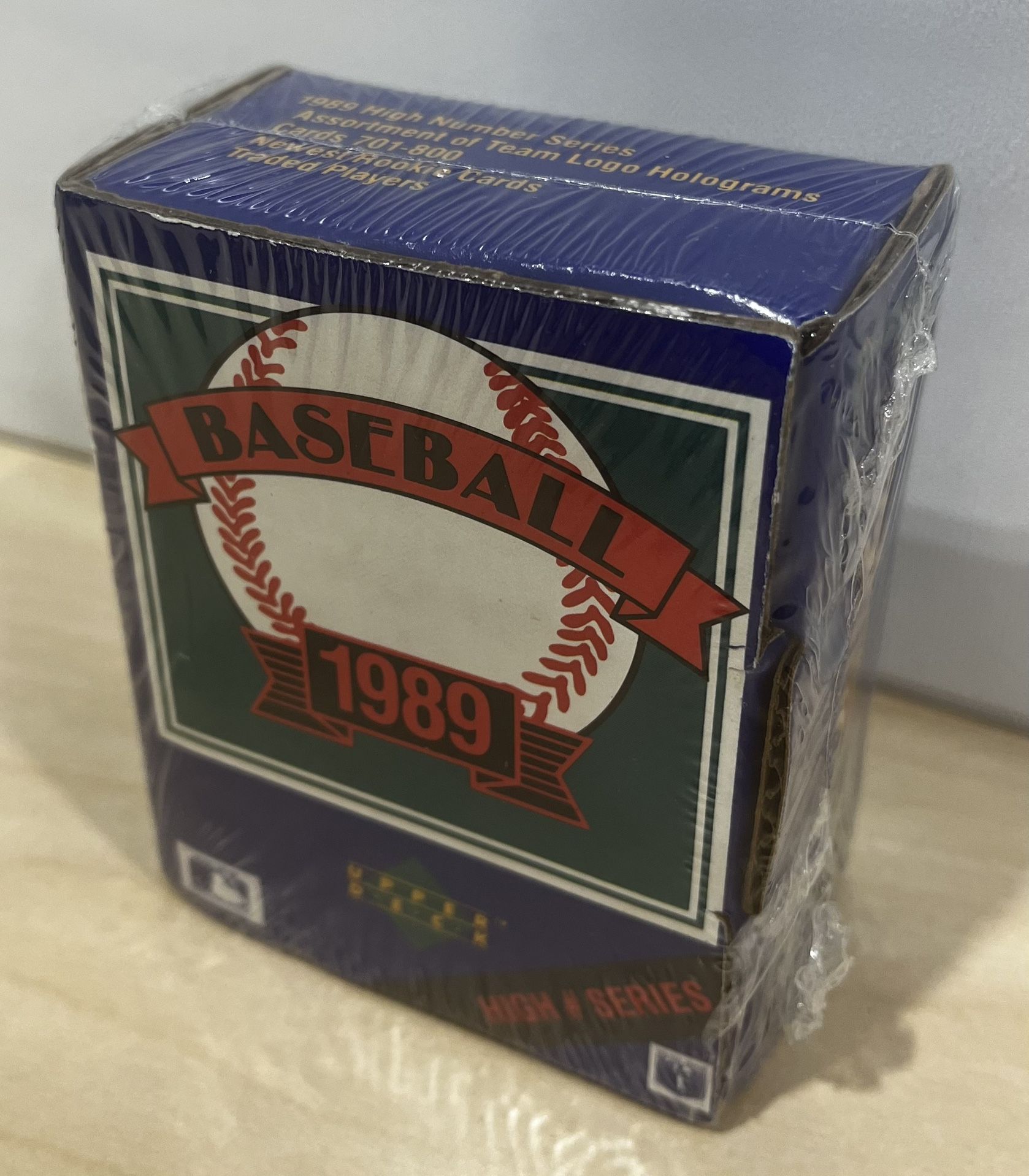 1989 Upper Deck High Number Series Complete Set 701-800 Factory SEALED