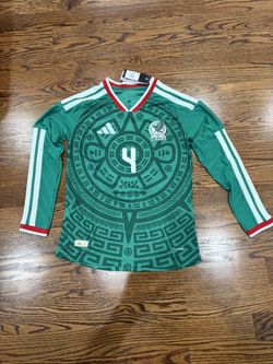 MEXICO 26 HOME JERSEY EDSON ALVAREZ LONG SLEEVE
