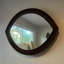2x3 Solid Wood Eye Mirror