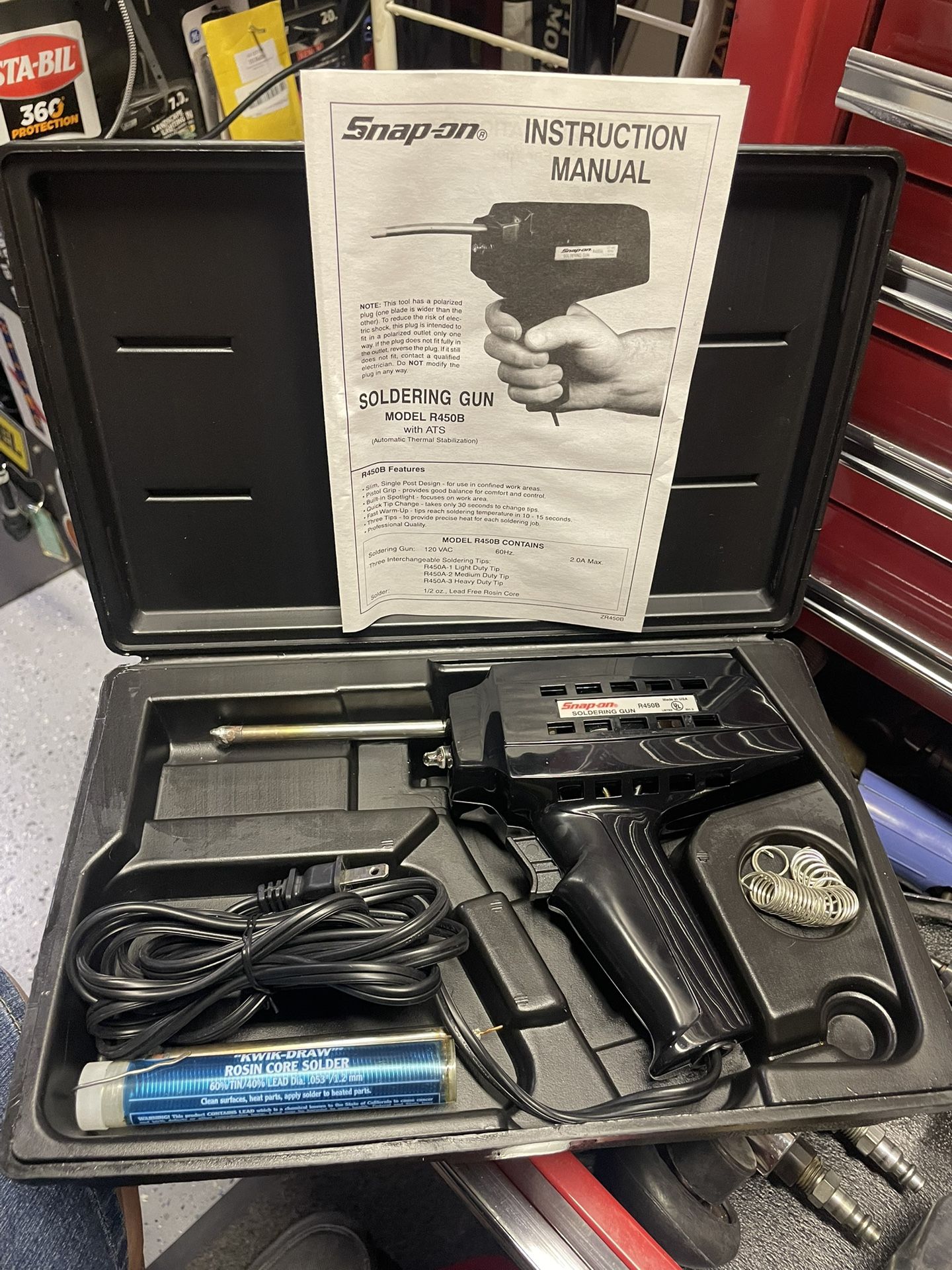 SNAP-ON SOLDERING GUN KIT R450B