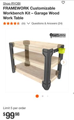 Ryobi Workbench Kit