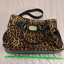 MK leopard purse