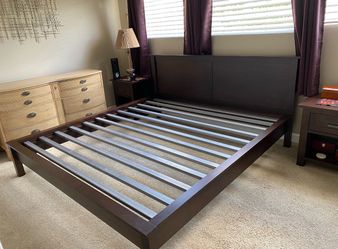 Room & Board King size bedframe