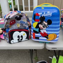 Suitcase And Backpack For Your Small Traveler