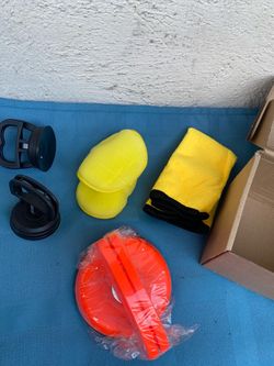 Car Dent Remover  Kit with Sponges and Towel