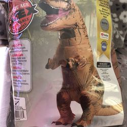 Teen Size Dinosaur Blow Up Costume