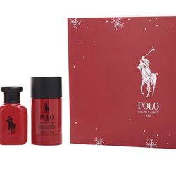 Ralph Lauren Polo Red Cologne Gift Set 3 Piece Men’s Fragrance