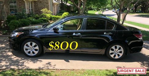🟢💲8OO I'm selling urgent! 2OO9 Honda Accord Runs and drives great. Clean title in hand! Mechanically perfect! very strong V6🟢
