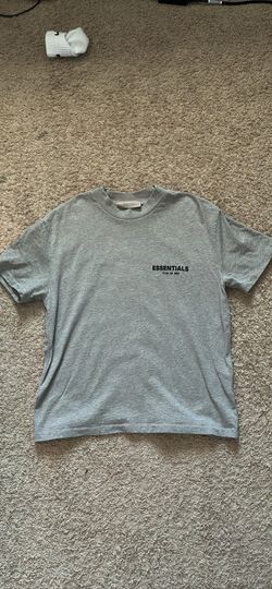 Fear Of God Essentials Dark Oatmeal T-shirt
