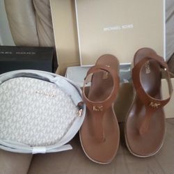 Brand New Michael Kors Shoes And Purse