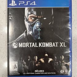 Mortal Kombat XL PlayStation 4 Physical Game Disc
