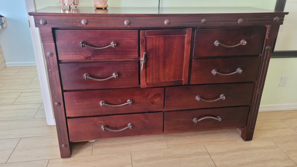 Beautiful imported wood dresser (BLOWOUT PRICE)