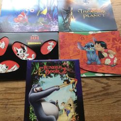 Disney’s Disney store lithographs Lilo and stitch finding Nemo treasure planet 101 dalmatians and jungle book 2