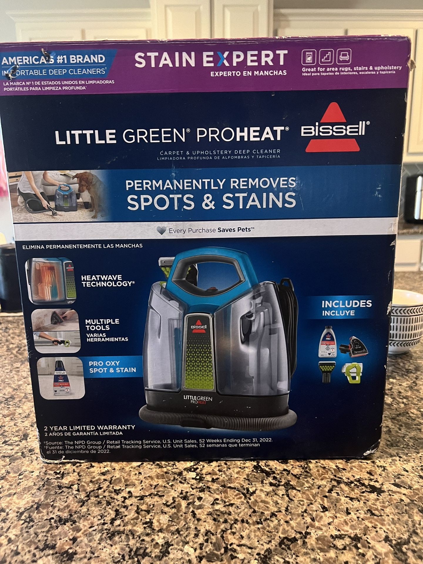 Bissell Little Green Proheat Stain Remover