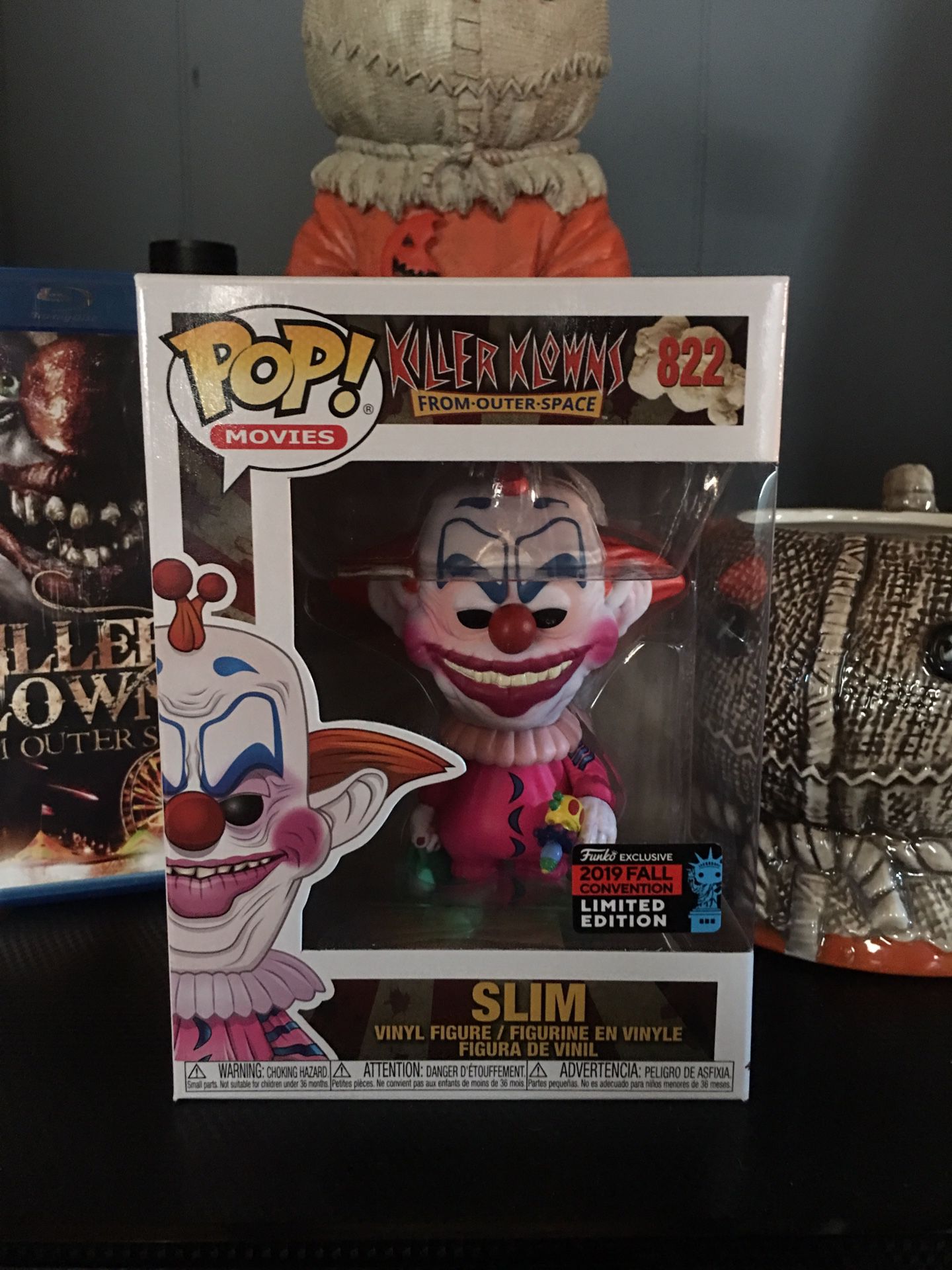 Killer Klowns From Outer Space Funko Pop NYCC '19 Fall Convention Limited Edition