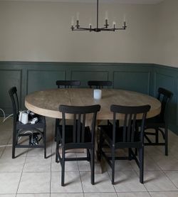 Pottery Barn farmhouse extendable table