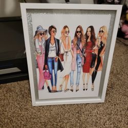 Rongrong Glittery Picture Art