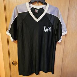 Rare Vintage Korn Jersey Top Shirt XL 