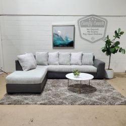 🛋️ Beautiful/ Soft L shaped Sectional Sofa(Delivery Available!! )