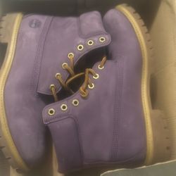 Purple Timberland 