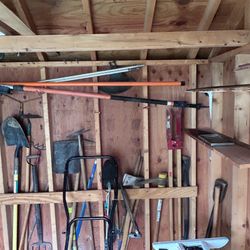 Lawn garden hand tools , some corded electrical , couple gas