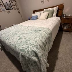 Queen Bed Frame And Mattress 