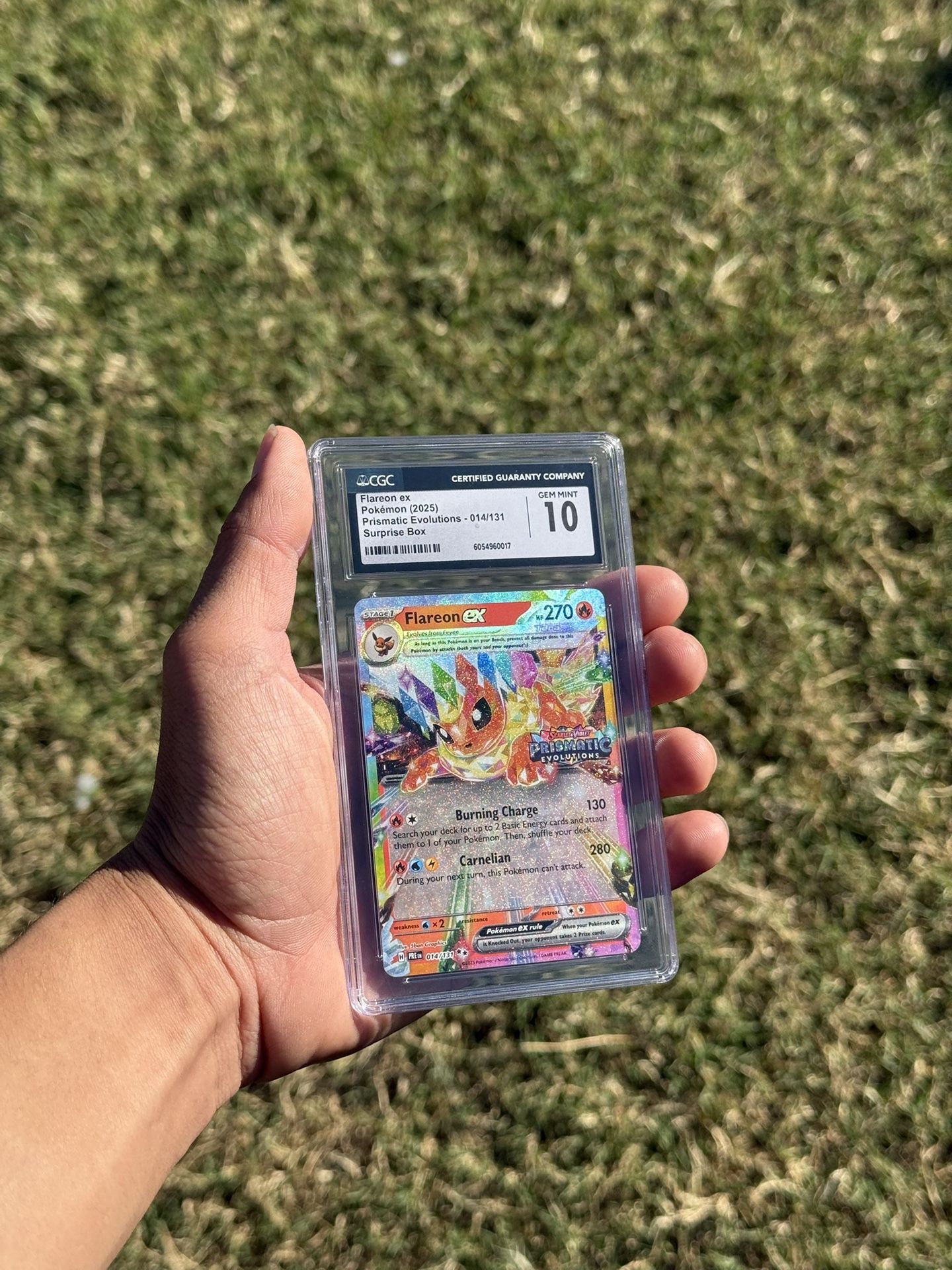 Flareon CGC 10 Prismatic Evolution