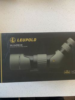 Leupold SX-2 Alpine Spotting Scope