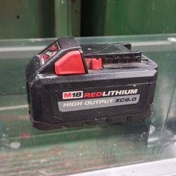 Milwaukee M18 Red Lithium High Demand 6.0 Battery 
