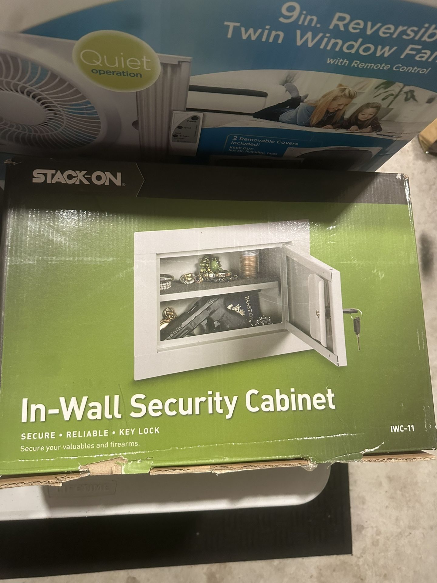 In Wall Security Cabinet