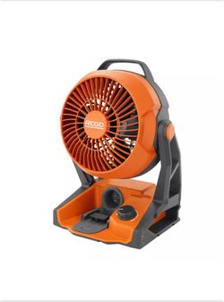 NEW RIDGID 18V Hybrid Jobsite Fan – $65