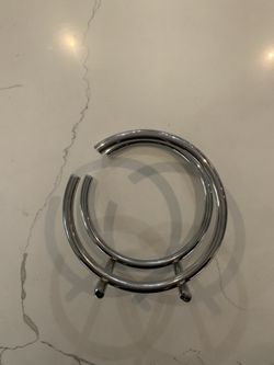 Modern Silver Napkin Holder
