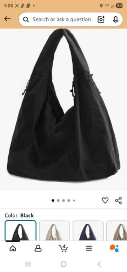 Nylon Hobo Bag Women Shoulder Bag