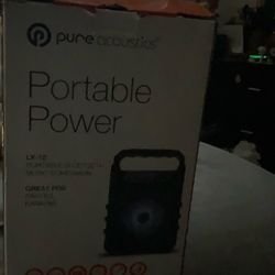 Pure Acoustics Bluetooth Speaker 